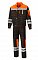 Костюм "Профессионал-2" с СВП (СОП) черно-оранжевый