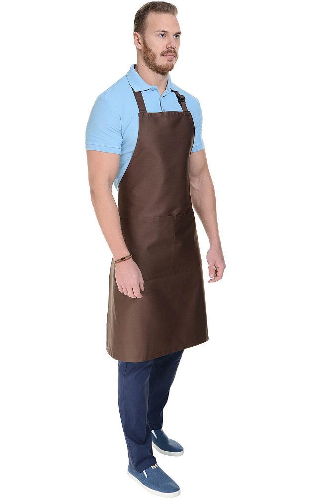 Фартук «BARISTA» с нагрудником, цвет chocolate (темно-коричневый) - upload/resize_cache/iblock/071/640_1002_1821712164bebe8964a3cb4f91f48bb72/fartuk_barista_s_nagrudnikom_cvet_chocolate_temno_korichnevyj_1