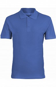 Тенниска поло ЛЮКС (LUXE) василек