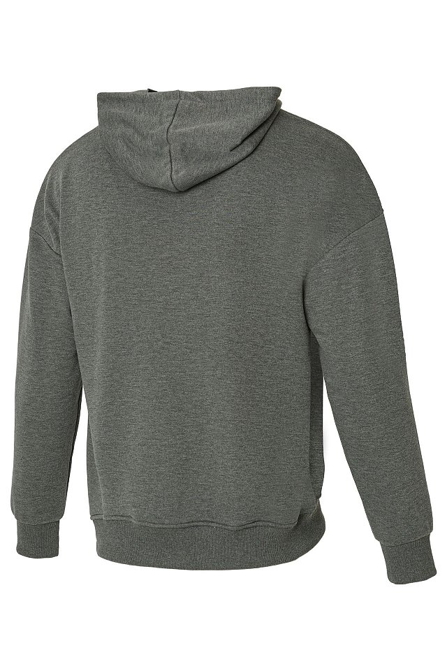 Худи КОТПРОФИ (KOTPROFI) футер 3-х нитка петля серое - _2_1280x1920