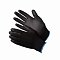 Перчатки нейлоновые с ПУ покрытием (упаковка 12 пар) черные