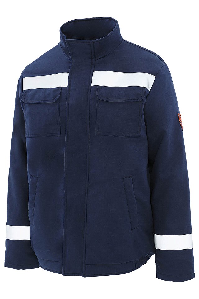 Куртка-накидка для защиты от электрической дуги СПн 09Д, 50,4 кал/см² т.синяя