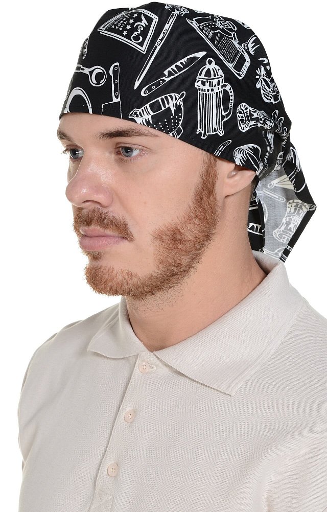 Косынка «El-Risto» PRINT kitchen black (кухня черный) - upload/resize_cache/iblock/155/640_1002_1821712164bebe8964a3cb4f91f48bb72/kosynka_el_risto_print_kitchen_black