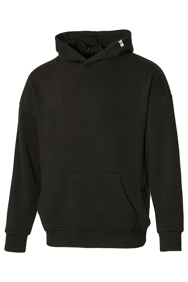 Толстовка КОТПРОФИ (KOTPROFI) футер 3-х нитка с начесом черная