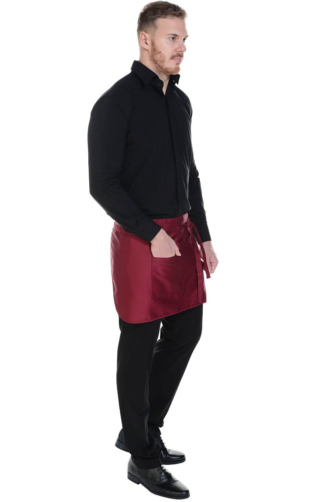 Фартук «BARISTA» укороченный, цвет burgundy (бордо) - upload/resize_cache/iblock/1ae/640_1002_1821712164bebe8964a3cb4f91f48bb72/yars11791_fartuk_barista_ukorochennyy_bordo_5
