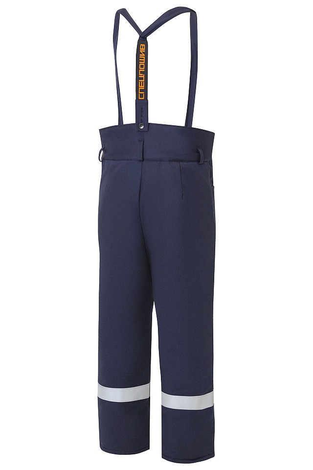 Костюм зимний для защиты от электрической дуги СП08-З, 67,4 кал/см² т.синий - _7_