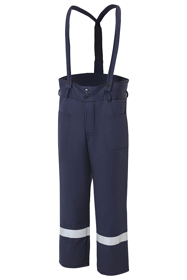 Костюм зимний для защиты от электрической дуги СП08-З, 67,4 кал/см² т.синий - _6_