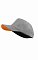 Кепи КОТПРОФИ (KOTPROFI) св.серая/оранжевая