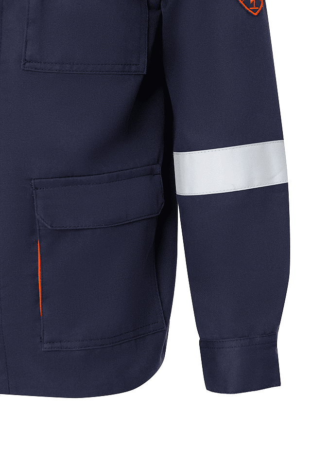 Костюм летний для защиты от электрической дуги СП011-Л 20,1 кал/см² т.синий - _9_