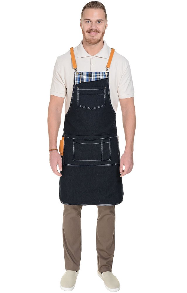 Фартук TYR (ТЮР) с нагрудником dark blue denim (темно-синий джинсовый) - upload/resize_cache/iblock/2a3/640_1002_1821712164bebe8964a3cb4f91f48bb72/Fartuk_tur_s_nagrudnikom_1