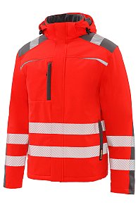 Куртка ЮРИНОКС Хай-Вис (YURINOX Hi-Vis) Люминос демисезонная красная