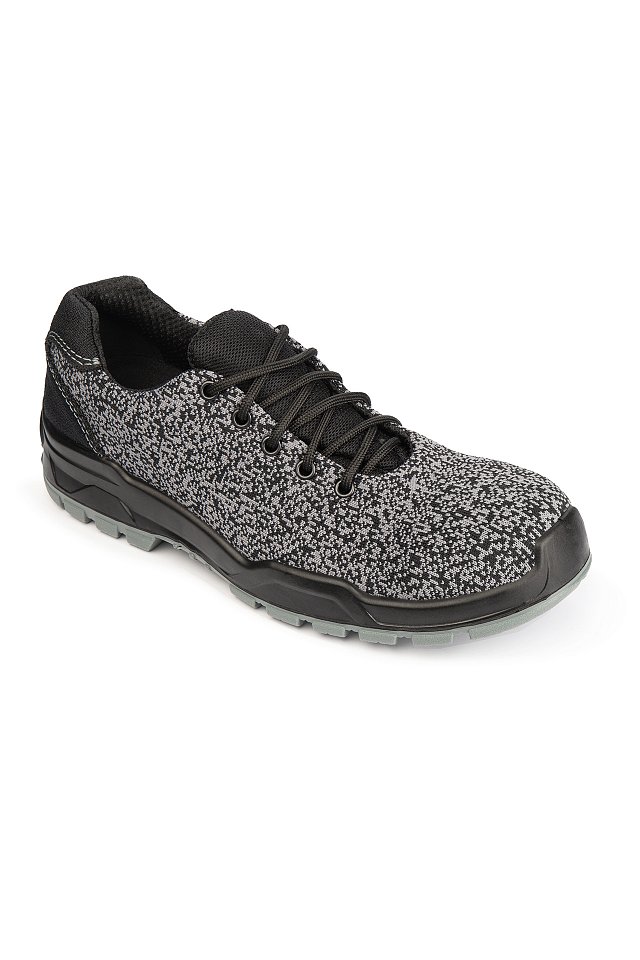 Полуботинки кроссовочного типа с композитным подноском и кевларовой стелькой черные