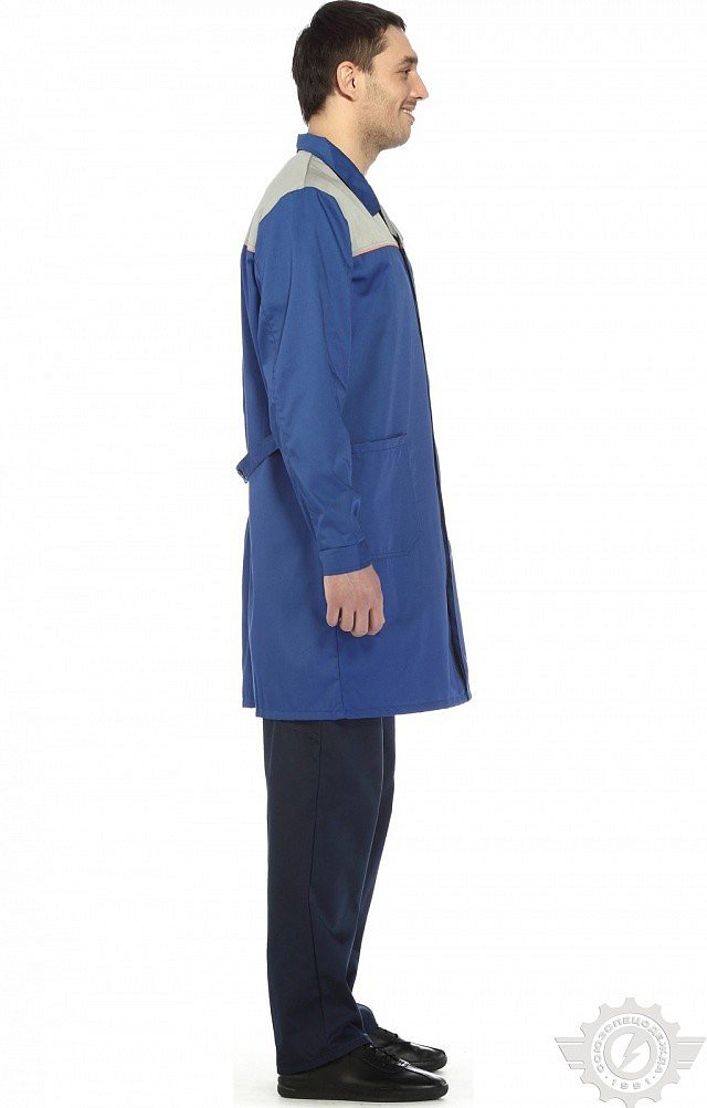 Халат "Профессионал" мужской василек-светло-серый - upload/resize_cache/iblock/31d/640_1002_1821712164bebe8964a3cb4f91f48bb72/khalat_professional_muzhskoy_vasilek_svetlo_seryy_3_1