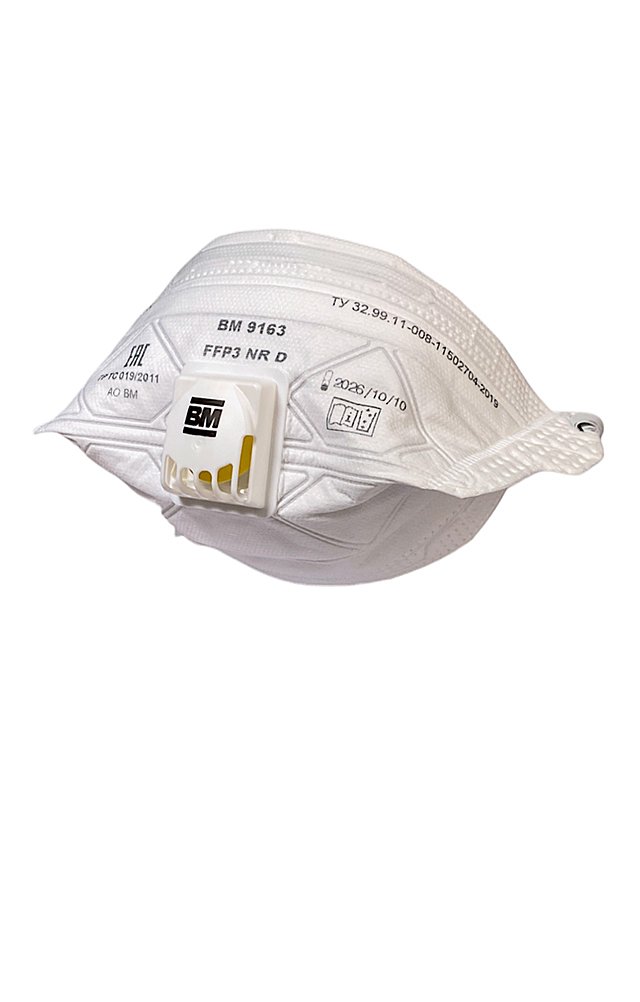 Респиратор ВМ 9163 FFP3 NR D _ - polubok3