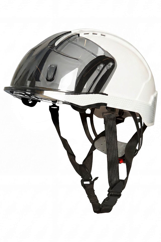 Каска защитная JSP EVO VISTAshield (ЭВО ВИСТАшилд) с интегрированным защитным лицевым щитком белая - upload/resize_cache/iblock/326/wwxkbkch3gip4jhyhkzqy4sbe7f9b97k/640_1002_1821712164bebe8964a3cb4f91f48bb72/2