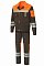 Костюм Профессионал-2 с СОП графит/оранжевый