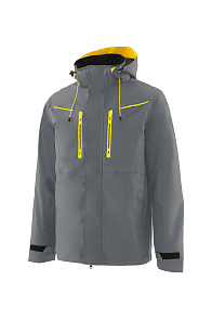 Куртка ЮНИОНВОРКВЕАР (UNIONWORKWEAR) 3 в 1 т.серая