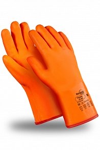 Перчатки МАНИПУЛА (MANIPULA) НОРДИК утепленные оранжевые