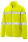 Куртка ЮНИОНВОРКВЕАР Хай-Вис (UNIONWORKWEAR Hi-Vis) флисовая со световозвращающими полосами желтая