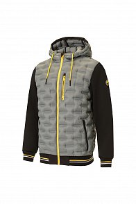 Куртка ЮНИОНВОРКВЕАР (UNIONWORKWEAR) Термал стич т.серая/черная
