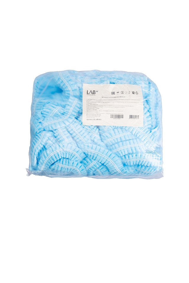 Шапочка защитная Шарлотта одноразовая (упаковка 100 штук) голубая (LAB011) - upload/resize_cache/iblock/47c/2r7qqgimxlbneks2r5sg6s6yjaxnxxzo/640_1002_1821712164bebe8964a3cb4f91f48bb72/4