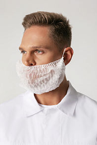 Набородник одноразовый  (упаковка 100 штук) белый