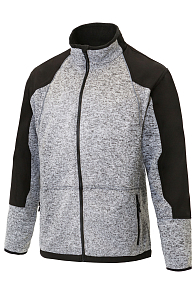 Джемпер ЮНИОНВОРКВЕАР (UNIONWORKWEAR) трикотажный 0063 серый/черный