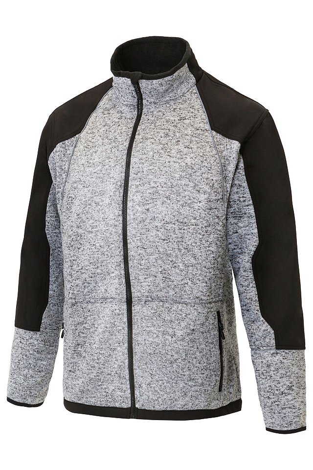 Джемпер ЮНИОНВОРКВЕАР (UNIONWORKWEAR) трикотажный 0063 серый/черный