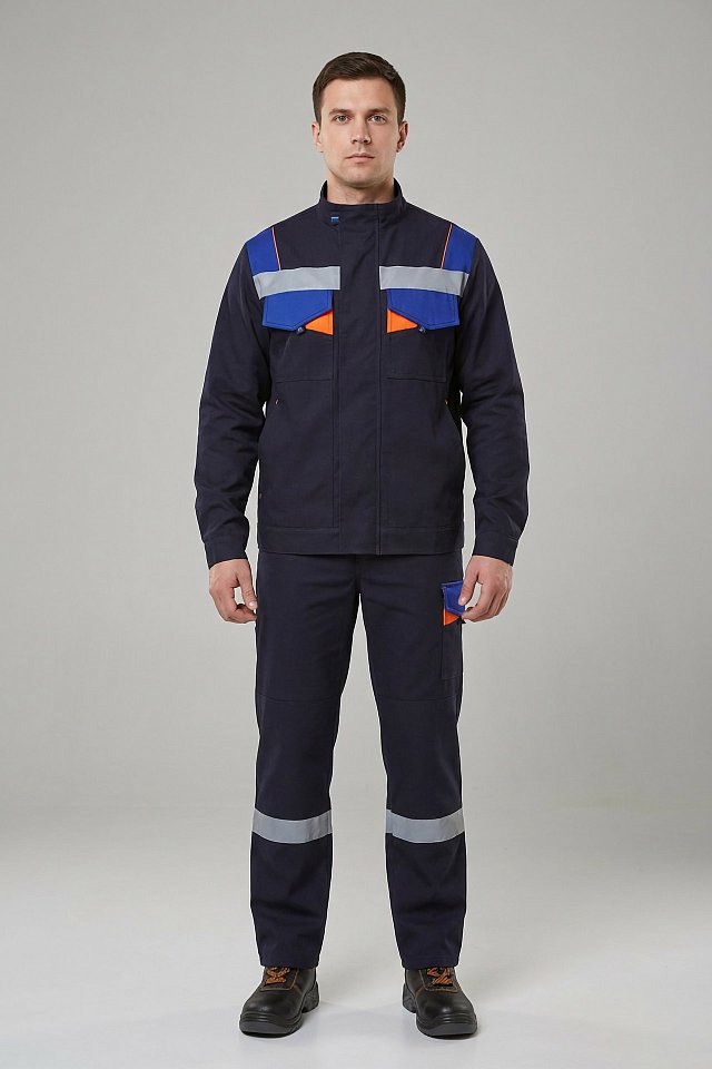 Костюм ЭНЕРДЖИ от воздействия статического электричества тёмно-синий/оранжевый - upload/resize_cache/iblock/542/jatm1k53glf527bii84jtpeyxre6cb4l/640_1002_1821712164bebe8964a3cb4f91f48bb72/3