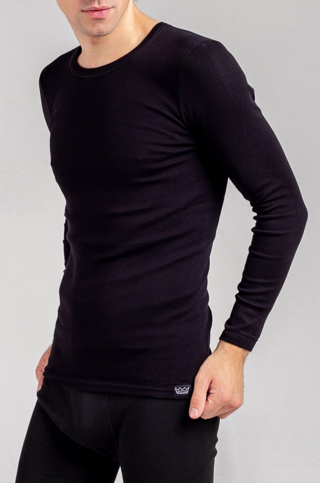 Футболка Комацо 005 черная - Komatstso_1