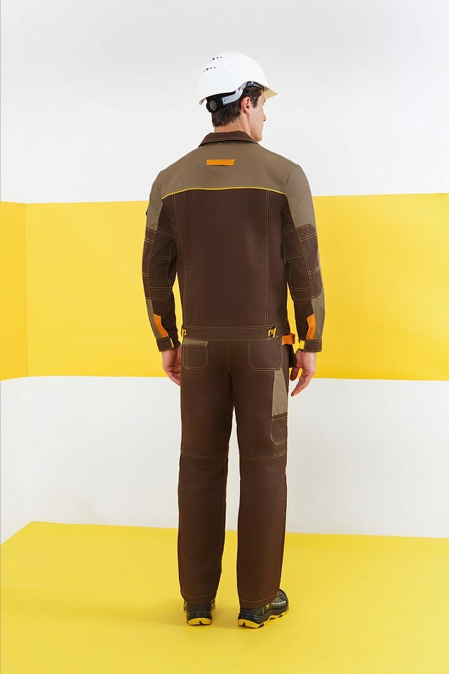 Костюм Профессионал-2 GENESIS (Генезис) т.коричневый/св.коричневый - _2_
