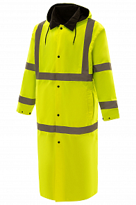 Плащ СПЕКТРОТЕК ПРЕМИУМ сигнальный двухсторонний желтый