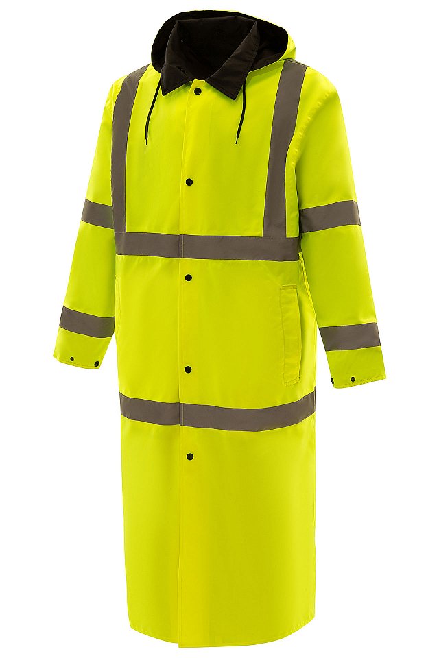 Плащ СПЕКТРОТЕК ПРЕМИУМ сигнальный двухсторонний желтый