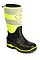 Сапоги НЕО БУТС комбинированные из ПУ/неопрен с композитным подноском и кевларовой стелькой С930 (лайм)