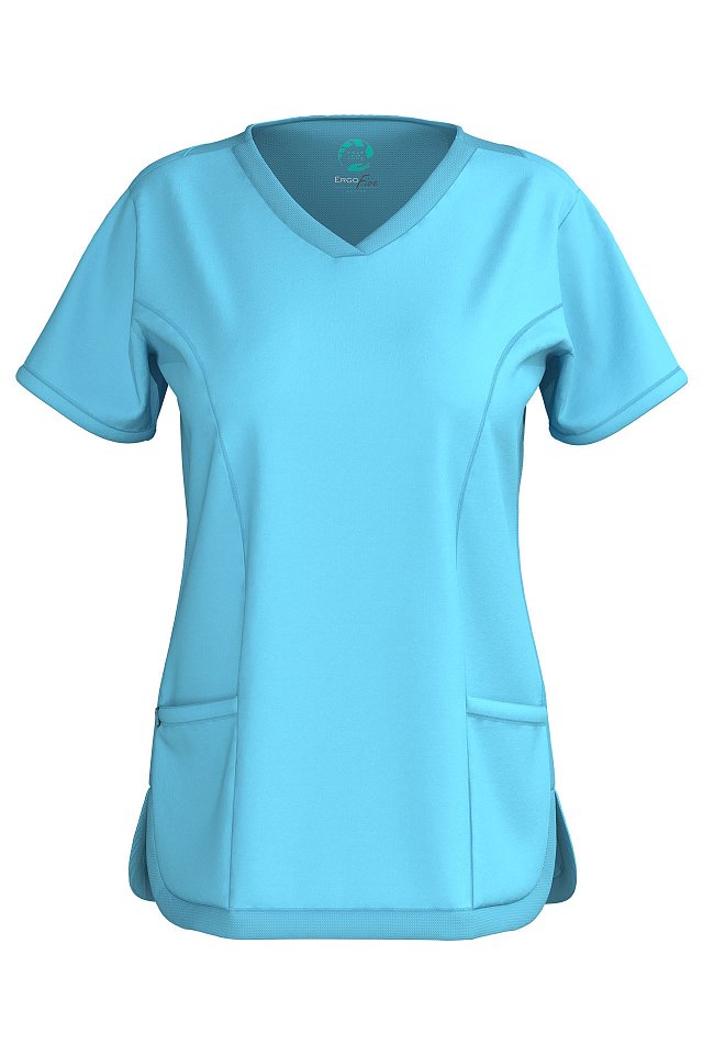 Блуза Эргофайв Актив (ERGOFIVE Active) EAJW10 женская бирюза