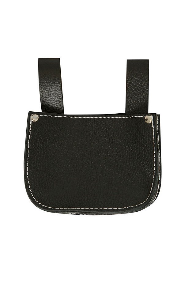 Сумка односекционная черная