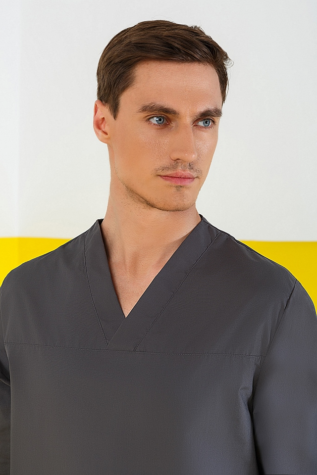 Костюм СПЕЦ с длинным рукавом графит - _3_