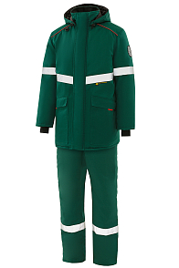 Костюм СОЮЗСПЕЦ утепленный т.зеленый