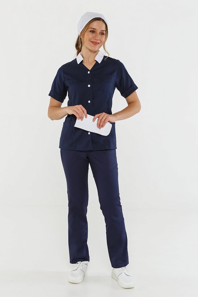 Блуза Мелисандра КЛАССИК (Melisandra CLASSIC) со съёмным воротником т.синяя - upload/resize_cache/iblock/77c/1hb92w86x89b522obnvca0v9xjewbv1q/640_1002_1821712164bebe8964a3cb4f91f48bb72/6