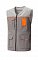 Жилет "Профессионал" темно-серый светло-серый