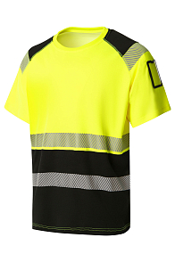 Футболка ЮНИОНВОРКВЕАР Хай-Вис (UNIONWORKWEAR Hi-Vis) желтая