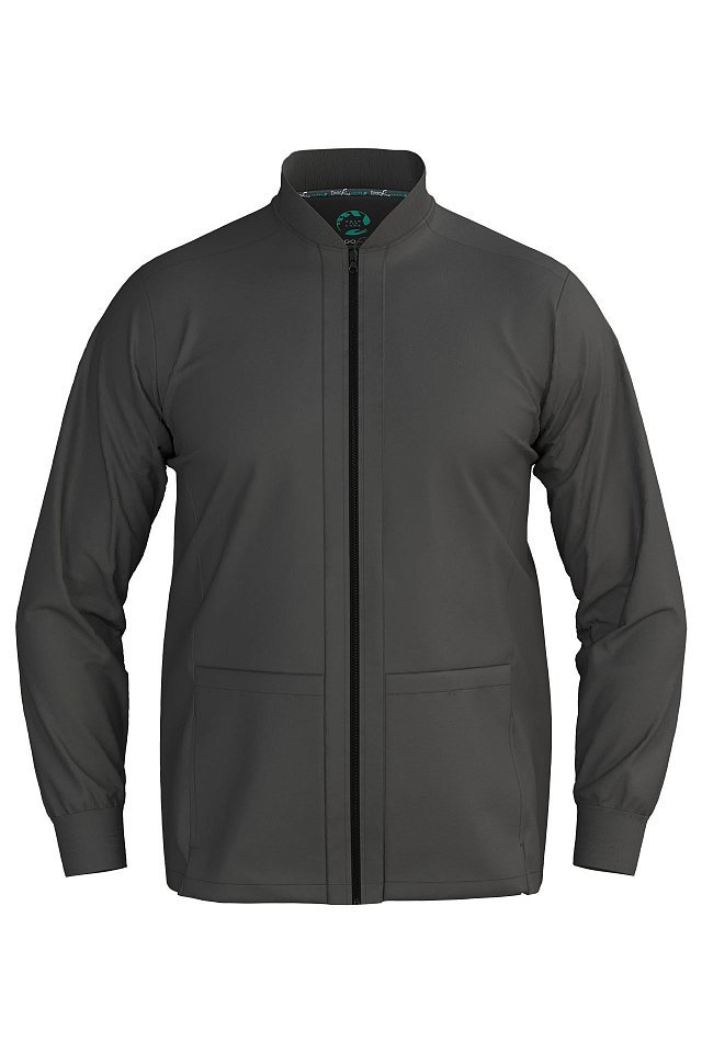 Блейзер Эргофайв Актив (ERGOFIVE Active) на молнии EAJU08 т.серый