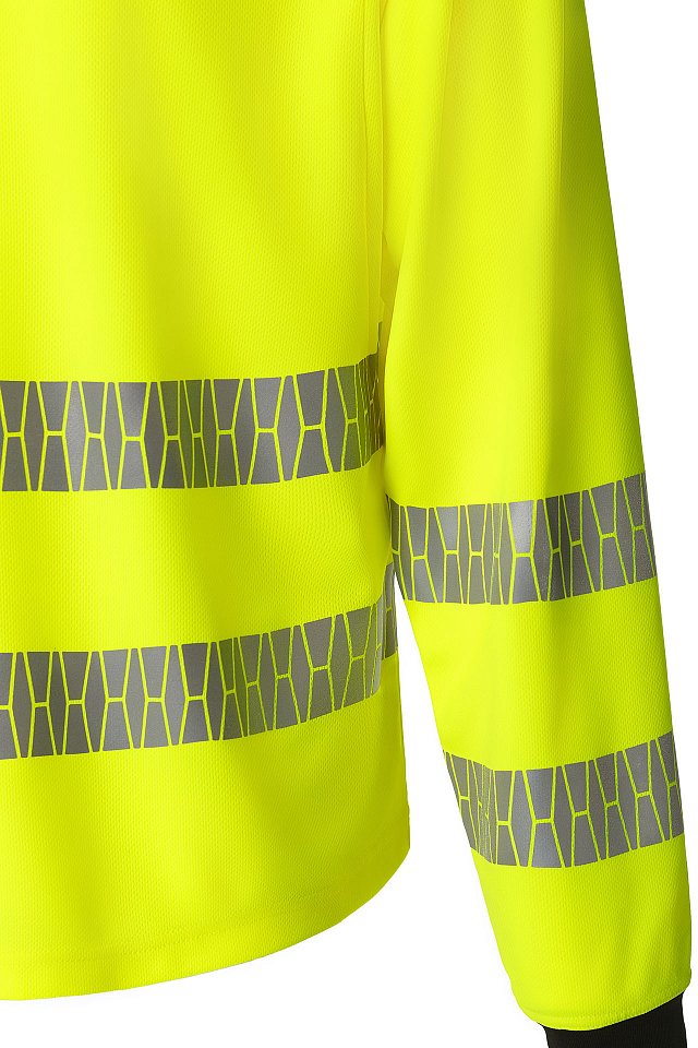 Футболка ЮНИОНВОРКВЕАР Хай-Вис (UNIONWORKWEAR Hi-Vis) длинный рукав желтая - kopiya_1280x1920