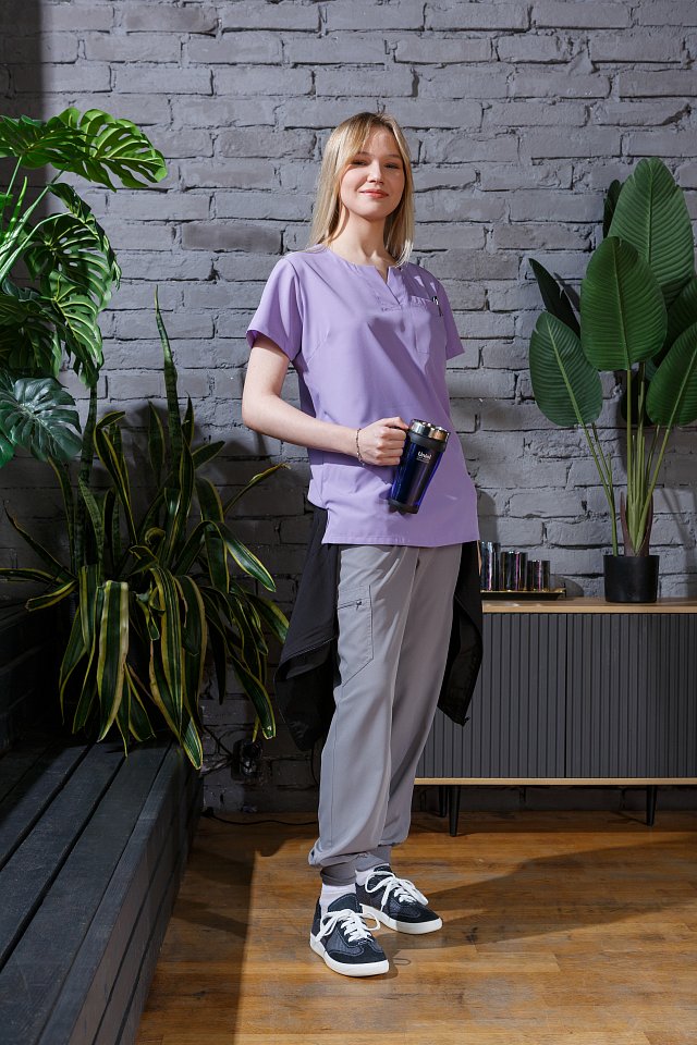 Джоггеры Эргофайв Актив (ERGOFIVE Active) EAPW05 женские серые - copy