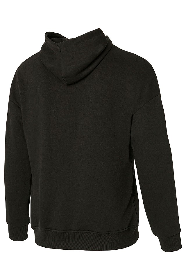 Худи КОТПРОФИ (KOTPROFI) футер 3-х нитка петля черное - _2_1280x1920