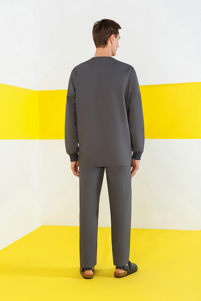 Костюм СПЕЦ с длинным рукавом графит - nazvaniya