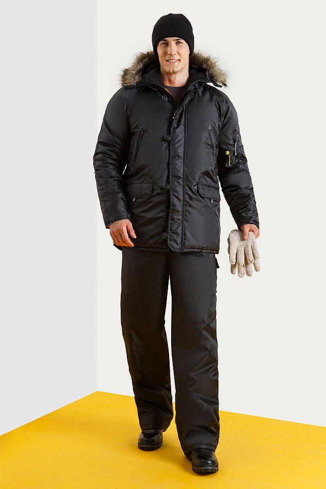 Куртка СЕВЕР удлиненная утепленная ткань "Оксфорд" черная - upload/resize_cache/iblock/856/640_1002_1821712164bebe8964a3cb4f91f48bb72/kurtka_sever_udlinennaya_chernaya_442