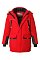 Куртка ПРОСТОР утепленная ткань Берген красная