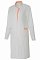Халат ЛИНДРЕД ЭВЕЛИН дл.рукав белый/персик