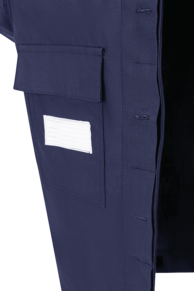 Костюм летний для защиты от электрической дуги СП02-Л 47,8 кал/см² Минпромторг т.синий - _11_